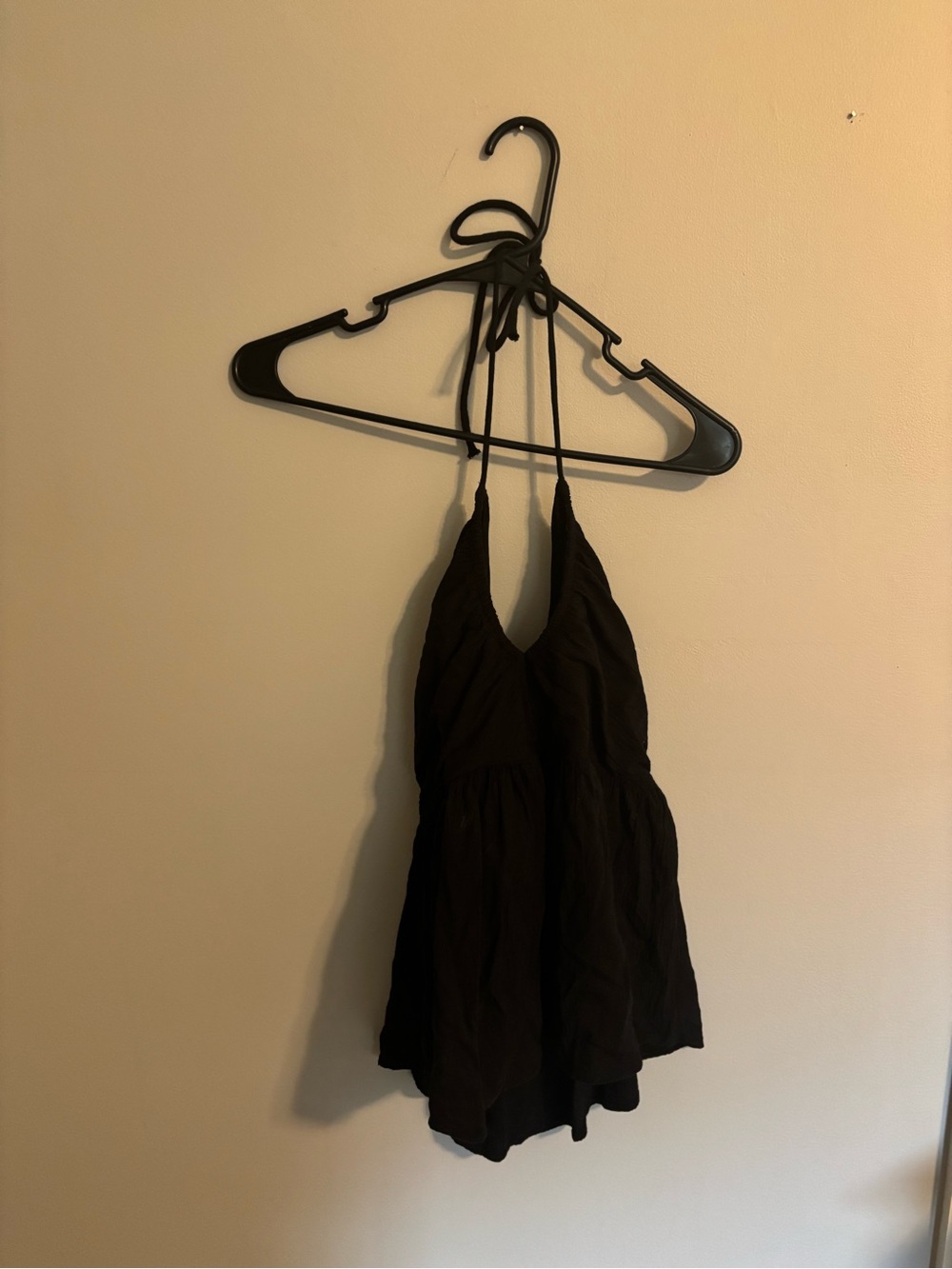 Old Navy Black Halter Tank Top
